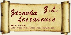 Zdravka Leštarević vizit kartica